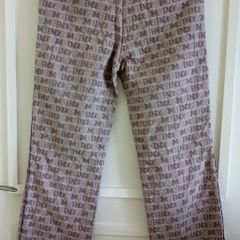 Fendissime designer vintage cotton ladies trousers made in Italy in very good condition with no issues RRP 300 euro UK size 10 or 12 with 28 inch waist and 28 inch leg see last three photos for exact measurements FREE STANDARD POSTAGE INCLUDED