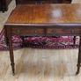 Late Georgian Drop-Leaf Sofa Table / Writing Desk Image 4