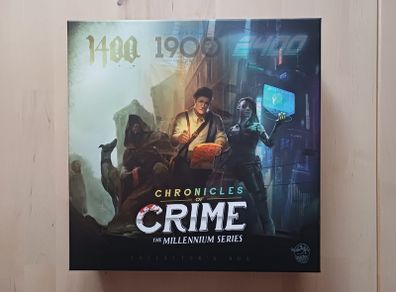 Chronicles of Crime - Millennium Series BIG BOX Detective Board Game Kickstarter Edition 2020 BRAND NEW