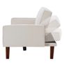 Cream sofabed Image 3