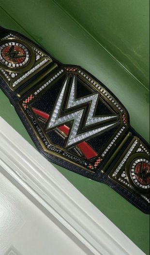 WWE Title Autographed by Kurt Angel