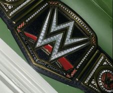 WWE Autographed Title