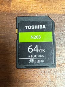Toshiba 64gb SD