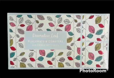 30 Sets - Placemats - 6 Table Settings Each Pack - Job Lot Clearance