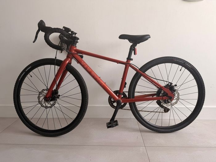 Kids gravel road bike Van Rysel