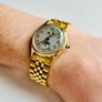 1953 Swiss Triple Date Moonphase Calendar Watch Image 7