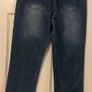 Denim Painted Flower Jeans - Size 14/16 Image 2