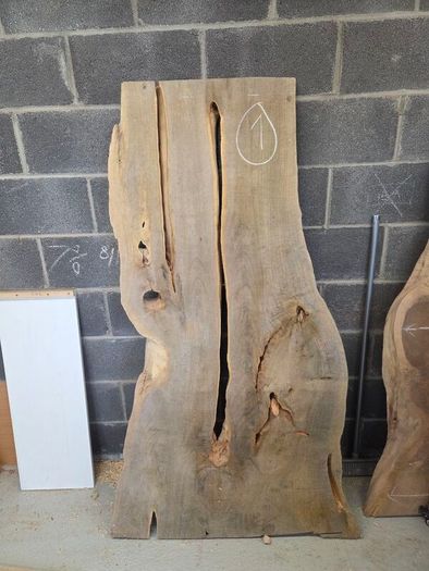 Live Edge Cherry Slab Kiln Dried Hardwood