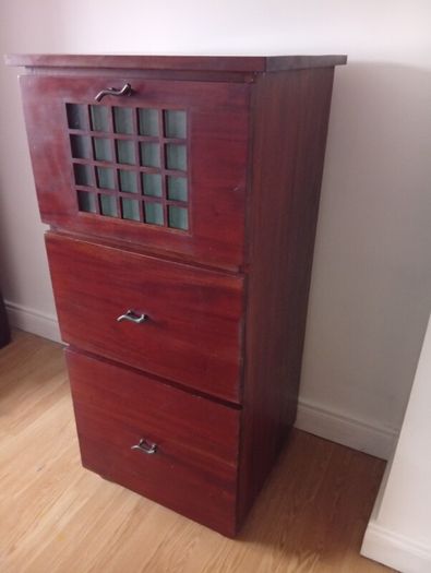 Oak Antique Quality Sturdy Tollboy Chest of drawers