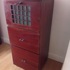 Antique Solid Wood Tallboy Chest of drawers