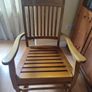 Wooden Rocking Chair Image 3