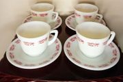 Vintage Pyrex Barley Tea Set x4
