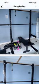 Gym Body max weight rack and bench
