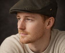Hatman Green Wax Flat Cap | Waterproof Donegal Cap