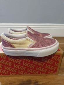 Kids Classic Slip On Vans UK Size 10