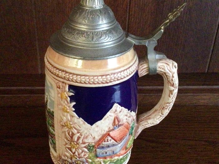 Vintage German Stein Bar Mancave