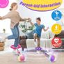 Ankle Skip Ball for Kids with Counter, Timer, Cal Calculator, Girl Birthday Gifts for Age 5 6 7 8 9 10+, Rechargeable Foldable Sports Toy Skip it Toy for Kids Xmas Present Image 4