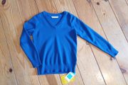 BNWT Age 5-6 M&amp;S Royal Blue Jumper