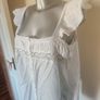 White cotton Dunnes Stores top size XXL UK18 EU46  Postage included Image 2