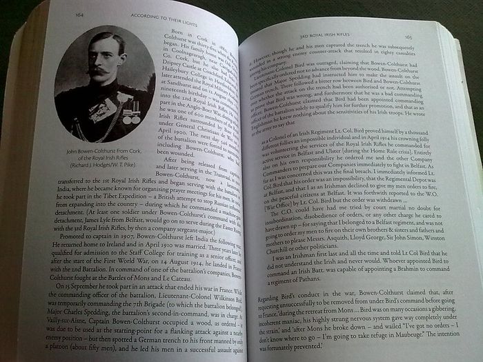 According to their lights Irishmen in the British Army Easter 1916 Ireland