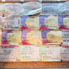 Blur, Oasis, Radiohead, Pulp, OCS 90's concert ticket collection