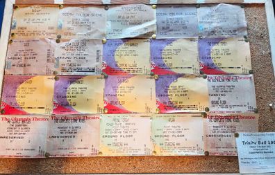 Blur, Oasis, Radiohead, Pulp, OCS 90's concert ticket collection