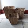 Rope Weaved - Plant , Waste Paper or Storage Baskets (3) Image 2