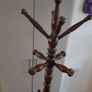 Mahogany coat stand Image 5