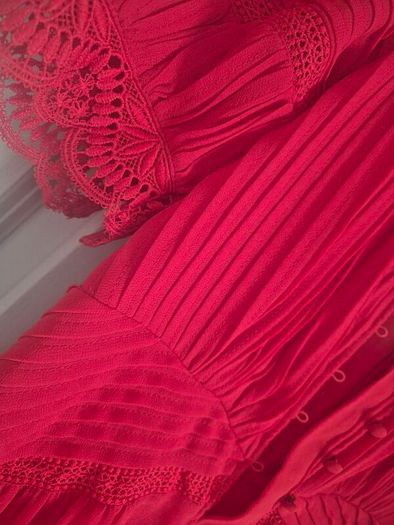 red monsoon dress new size 10