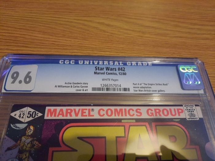 Star Wars: 42 CGC 9.6 (1st Boba Fett)