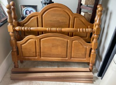 Very Sturdy & Solid 4Ft 6 Double Bed Frame - Can Deliver