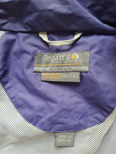Size 14 Isotek Ragatta Outdoor Jacket purple Windbreaker Rainjacket