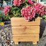 Premium Handmade Wooden Planter Image 6