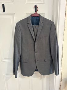 Lambretta Grey Three Piece Suit 38R / I 38R / 32R