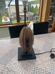 vintage rugby lamp