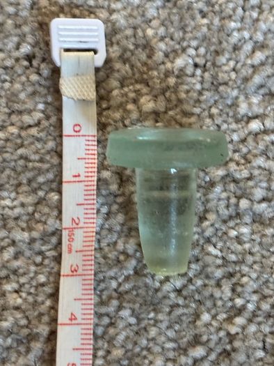 Vintage/ Antique Glass Bottle Stopper