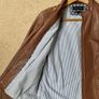 Massimo Dutti Nappa leather biker Jacket Image 2