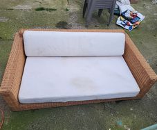 free wicker sofa