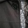 Lambretta Business Coat Collared Button Up Regular Fit Black Mens XL Image 5