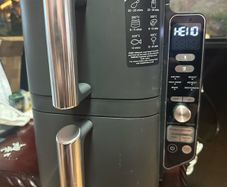 Ninja 9.5L 2470W Double Stack XL 2 Drawer Air Fryer - Grey
