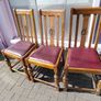 6 oak antique chairs Image 2