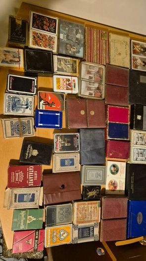 Classic retro vinatge massive collection poker playing cards