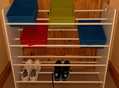 Shoe rack or Toy storage