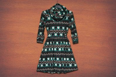 Vintage knitwear style dress, size 8