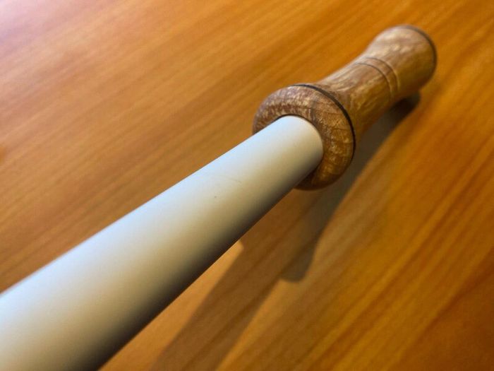 Ceramic Knife Honing Rod Wood Handle
