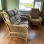 Wicker Furniture Set 2+ 1 + 1 Image 5