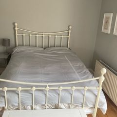 Laura Ashley Double Bed 4ft 6 Cream Ivory Design