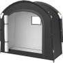 Bike Shed, Bike Storage Outdoor Waterproof Storage Tent, Portable Garden Garage Shelter for 2 Bicycles, Motorcycle, Tools, Toys & Lawn Mower Image 9