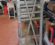 Steel shelving