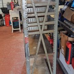 Steel shelving